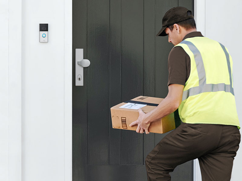paket leverans